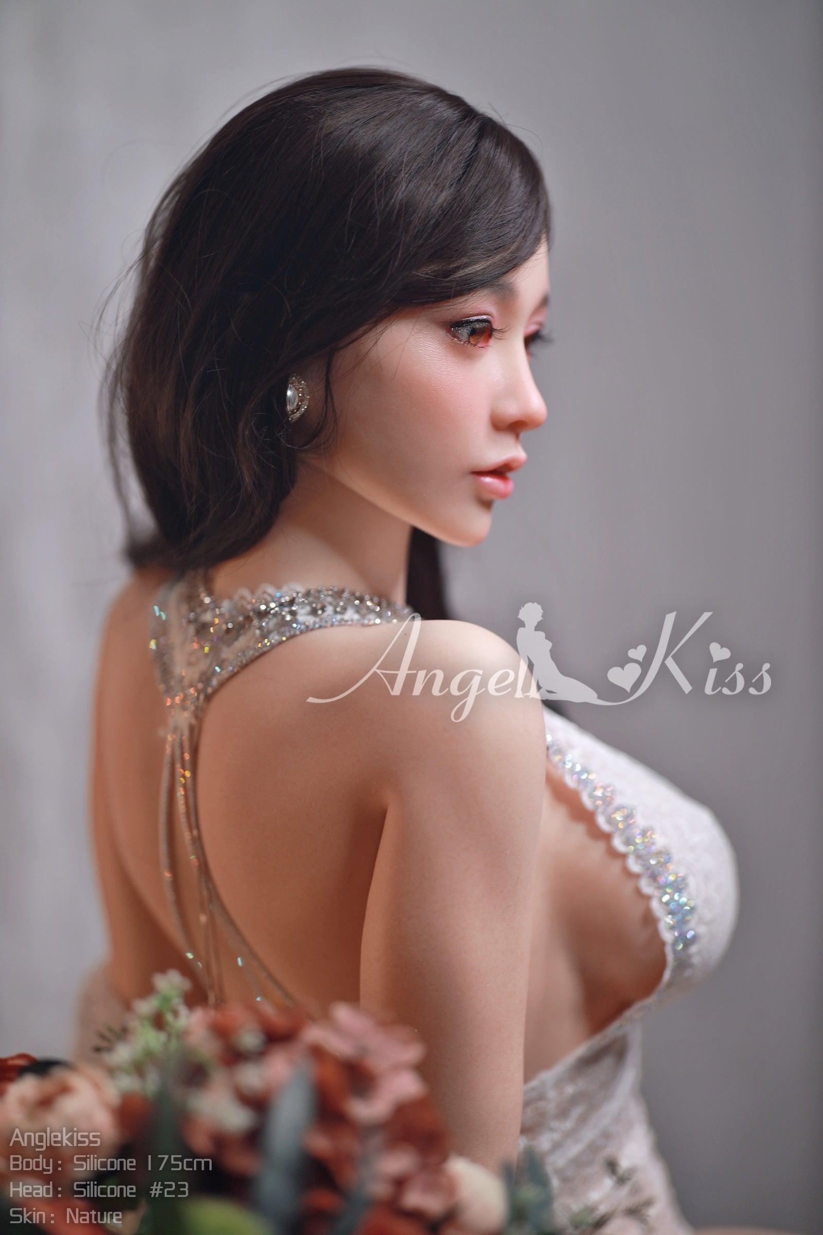 Angel Kiss | 175cm E-Cup Silicone Asian Sex Doll - Aileen-DreamLoveDoll