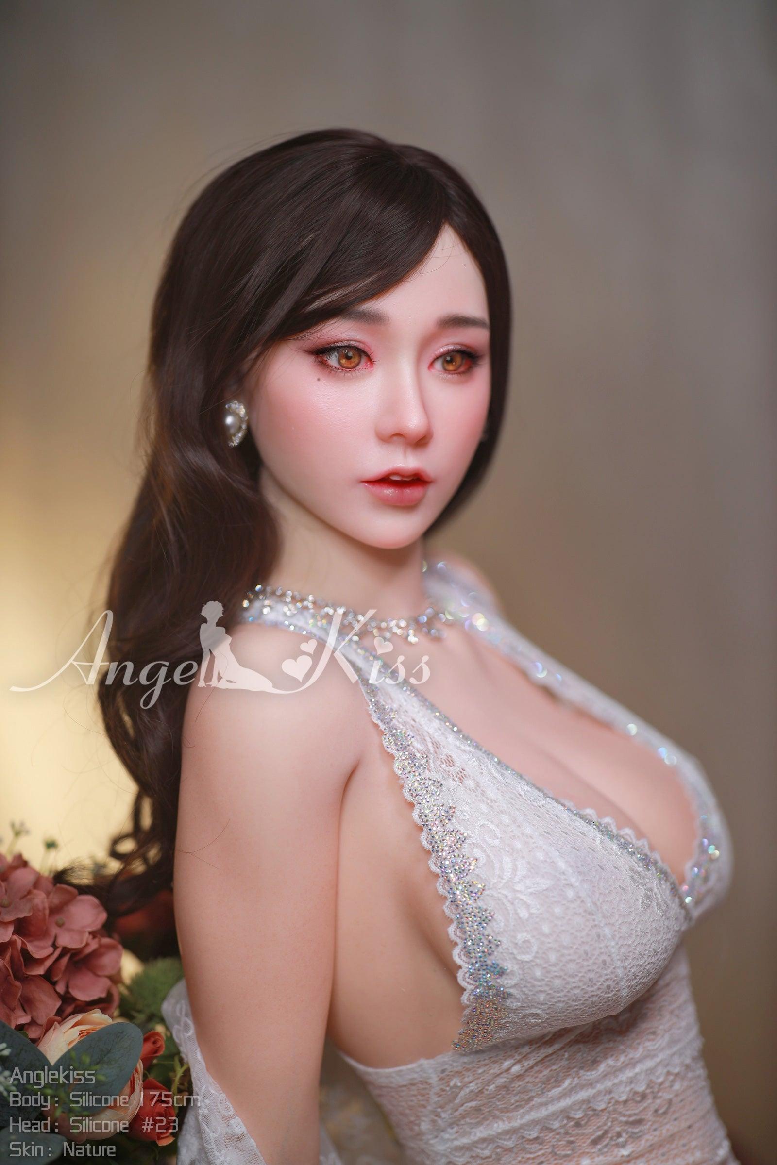 Angel Kiss | 175cm E-Cup Silicone Asian Sex Doll - Aileen-DreamLoveDoll