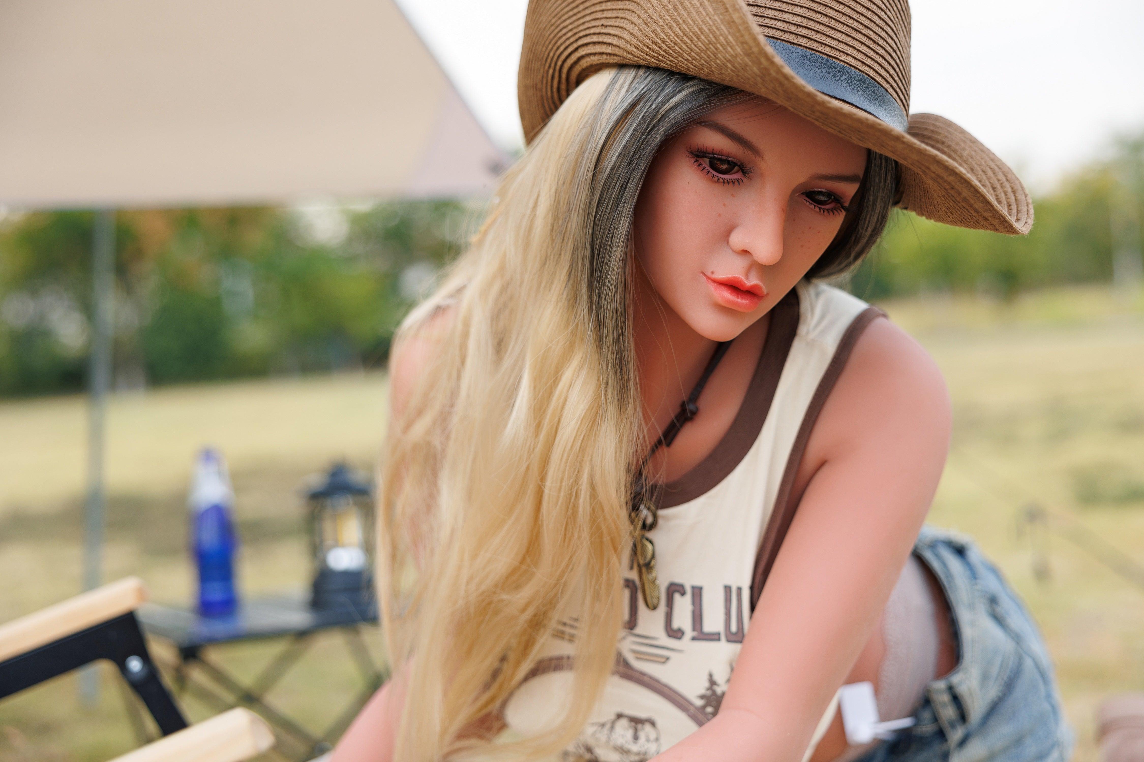158cm/5ft2 Cowboy Blonde Sex Doll - Bella-DreamLoveDoll