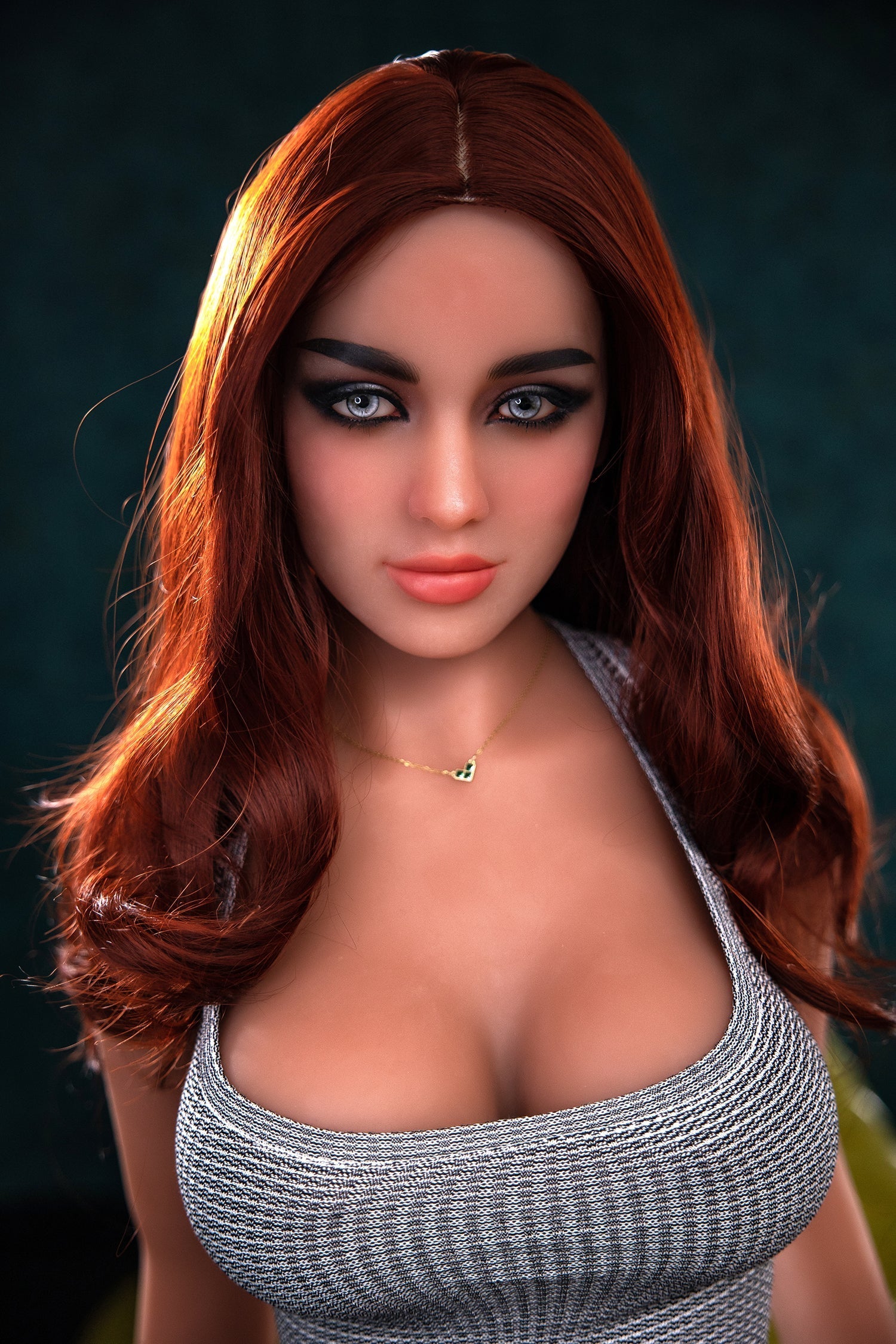 SY Doll | 158cm/5ft2 Red Hair Realistic TPE Adult Doll - Anya-DreamLoveDoll