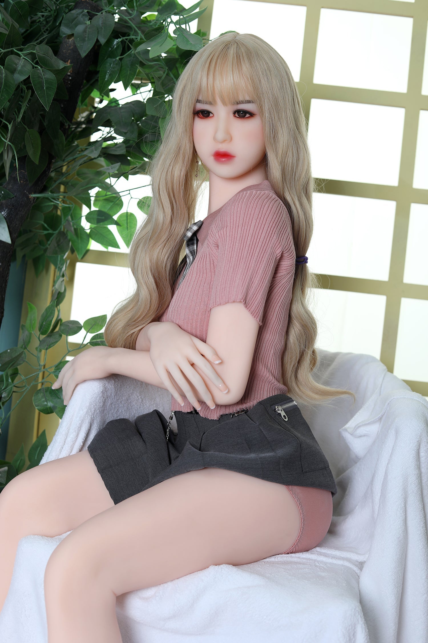 SY Doll | 155cm/5ft1 Small Breast Asian Sex Doll - Lucia-DreamLoveDoll