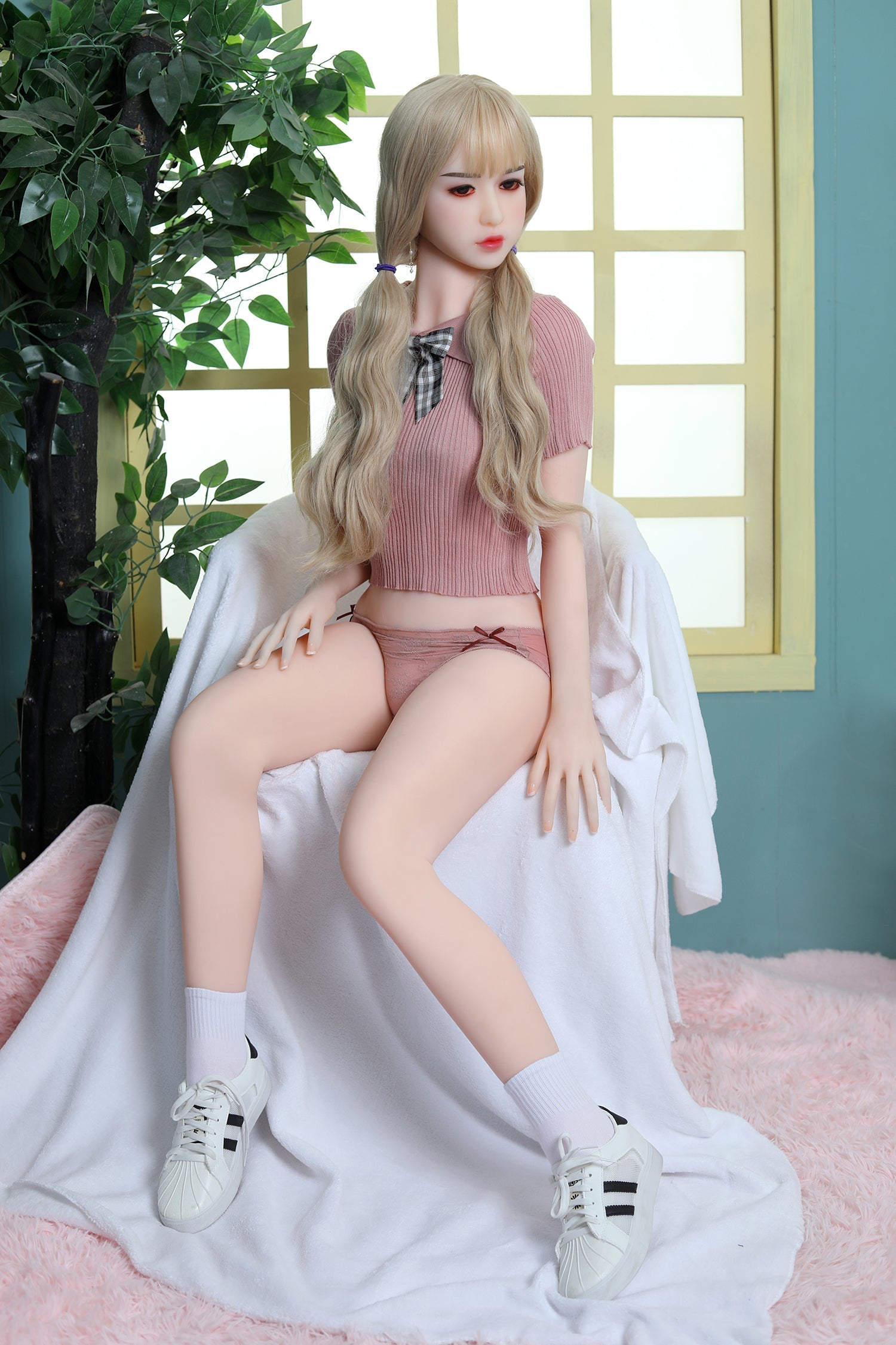 SY Doll | 155cm/5ft1 Small Breast Asian Sex Doll - Lucia-DreamLoveDoll