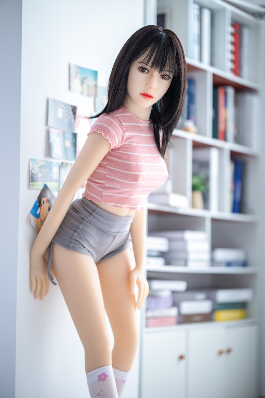 Libert - 4ft 11 / 150cm Asian Style Small Breast Realistic Sex Doll (5 sizes)-DreamLoveDoll