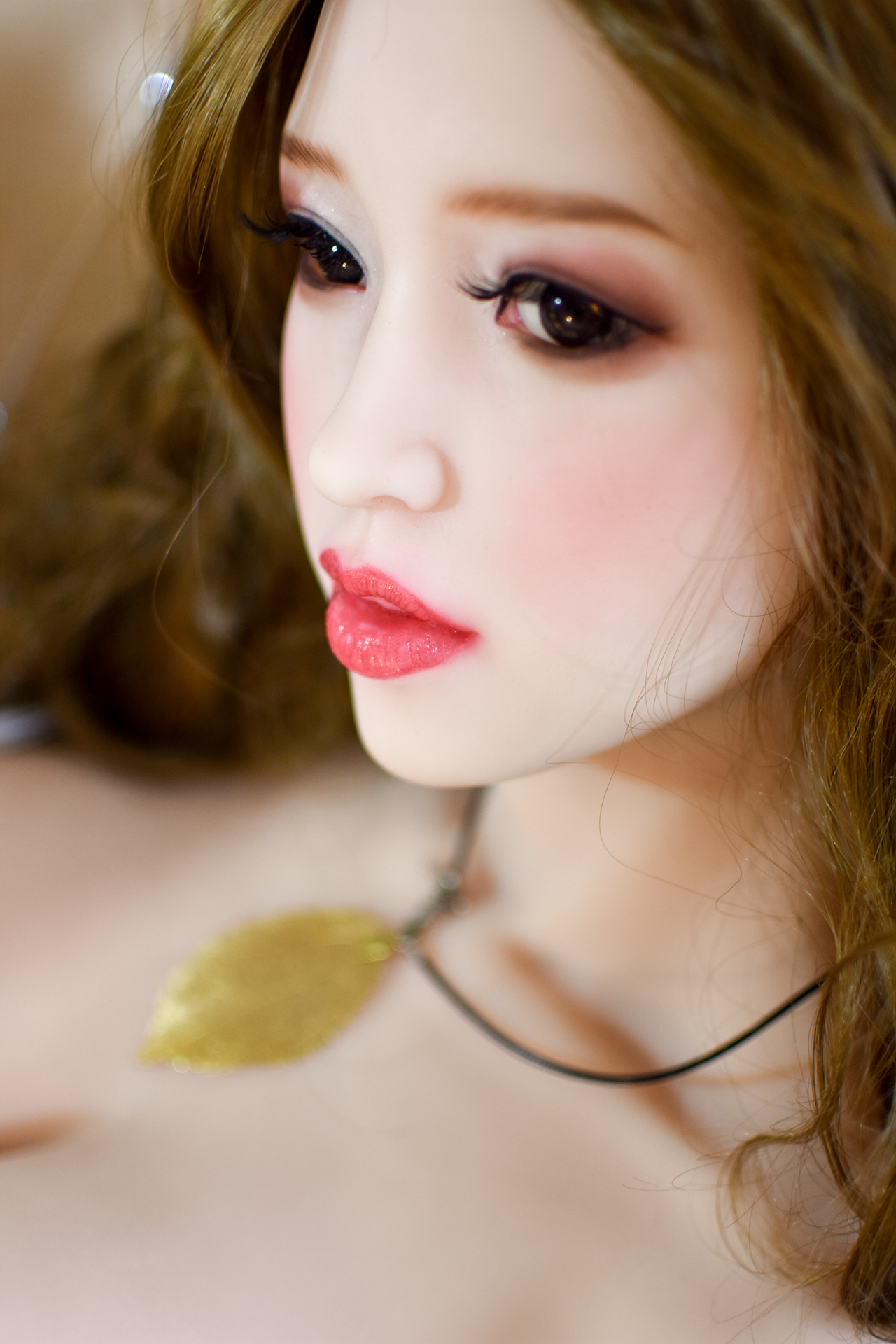 6YE | Cora - 5ft3/160cm Big Boobs Fishnet Asian Sex Doll-DreamLoveDoll