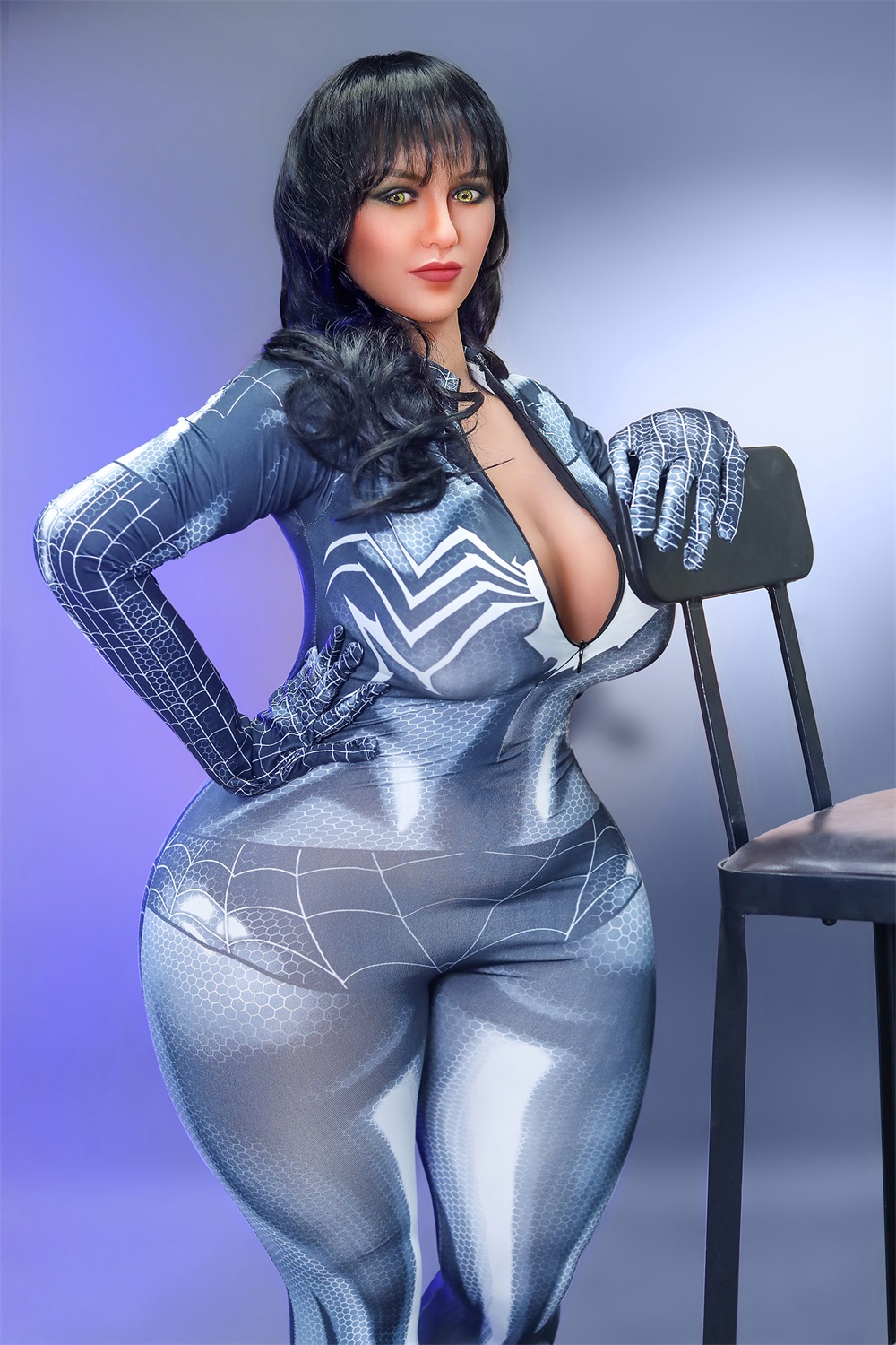 Rolawre -  4ft 10 (148cm) Big Butt Chubby Sex Doll With Long Hair-DreamLoveDoll