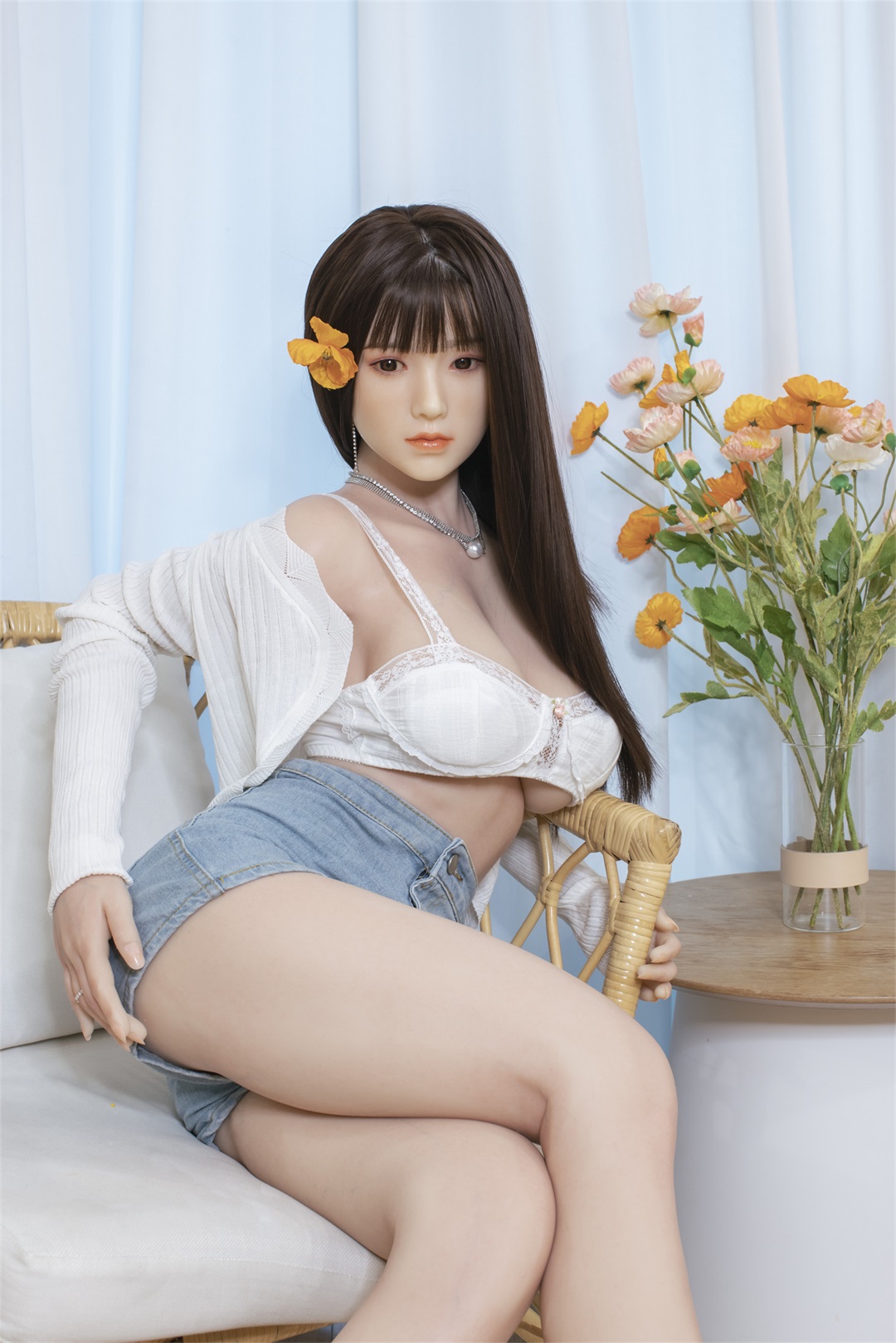 Meghan-Asian Style Sex Doll with realistic features (5 Sizes)-DreamLoveDoll