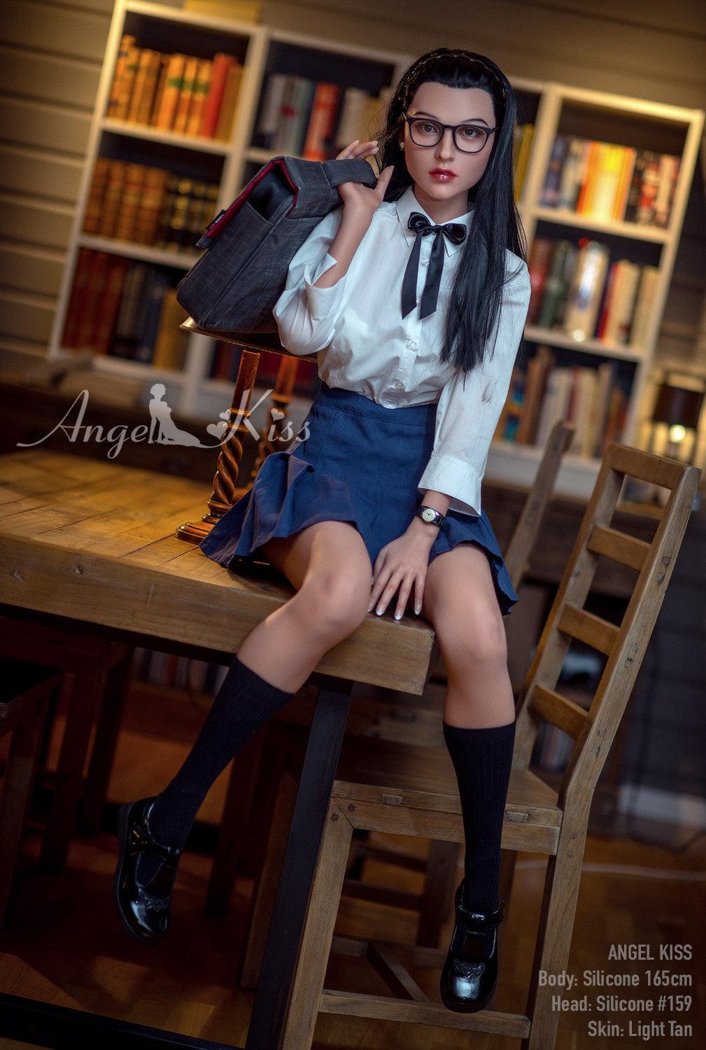 Angel Kiss | 165cm Full Silicone Asian Sex Doll - Gissing-DreamLoveDoll