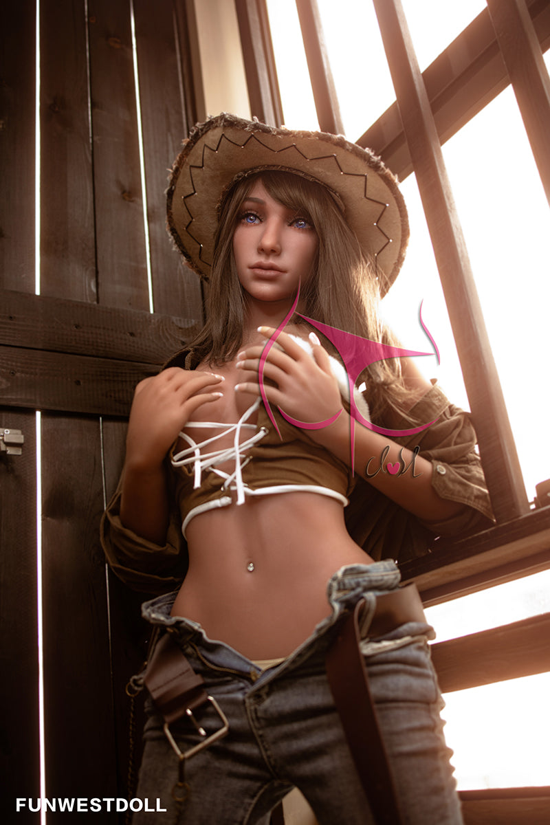 FUNWEST®Chyna 158cm(5.2') 021# C-CUP TPE (No.2780)-DreamLoveDoll