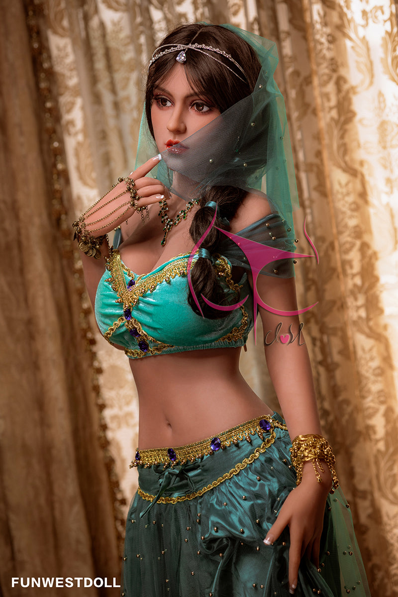 FUNWEST® Jasmine 162cm(5.3') 027# F-CUP TPE (No.2786)-DreamLoveDoll