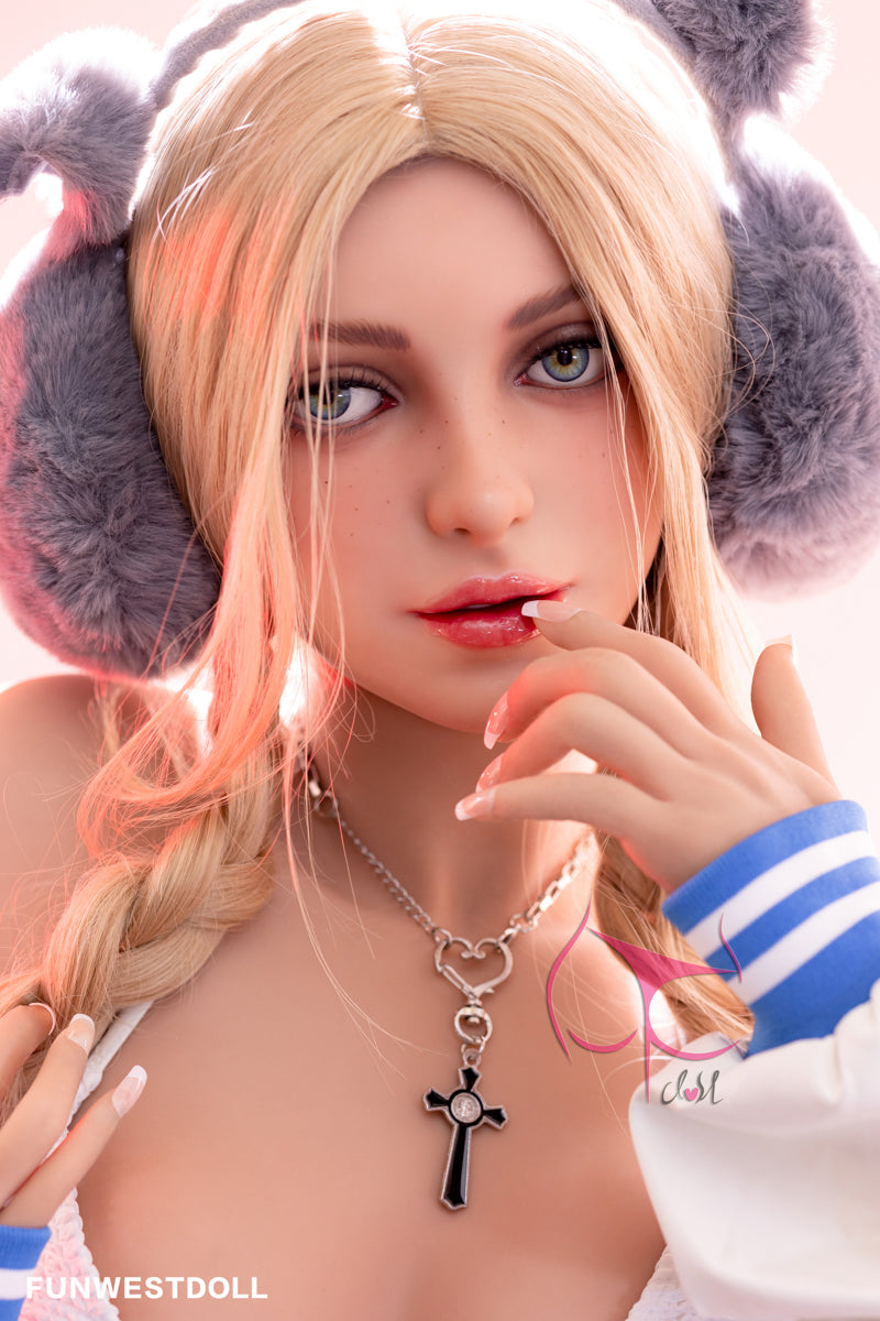 FUNWEST® Eudora 159cm(5.2') 029# A-CUP TPE Sex Doll FWD052 (In Stock US)-DreamLoveDoll