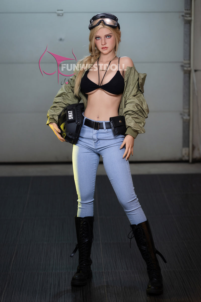 FUNWEST® Bella 162cm(5.3') 037# F-CUP TPE (No.2999)-DreamLoveDoll