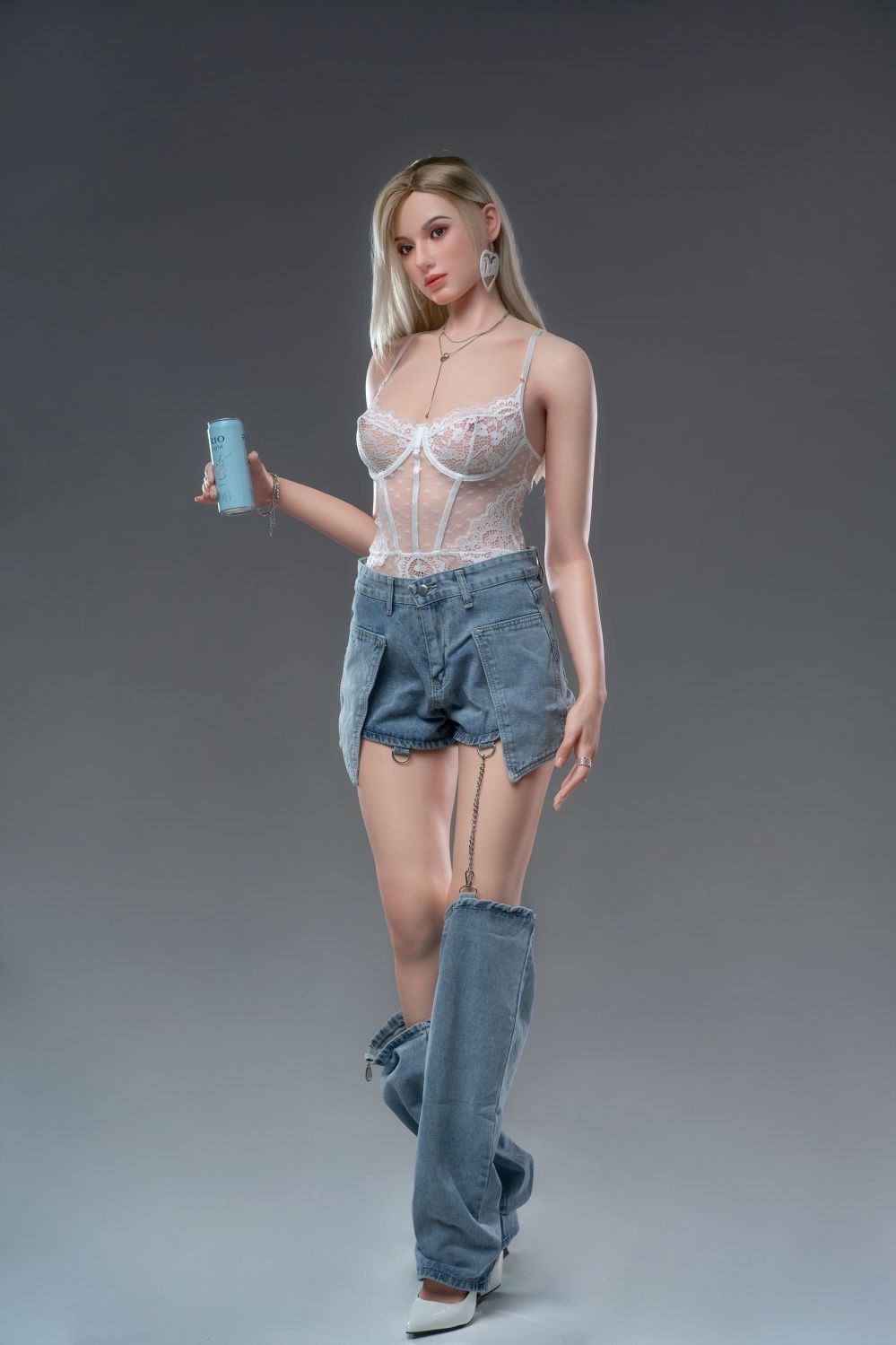 ZELEX® Inspiration Series Zeina 175cm(5.8') GE111#-1 E-CUP Full Silicon (NO.2855)-DreamLoveDoll
