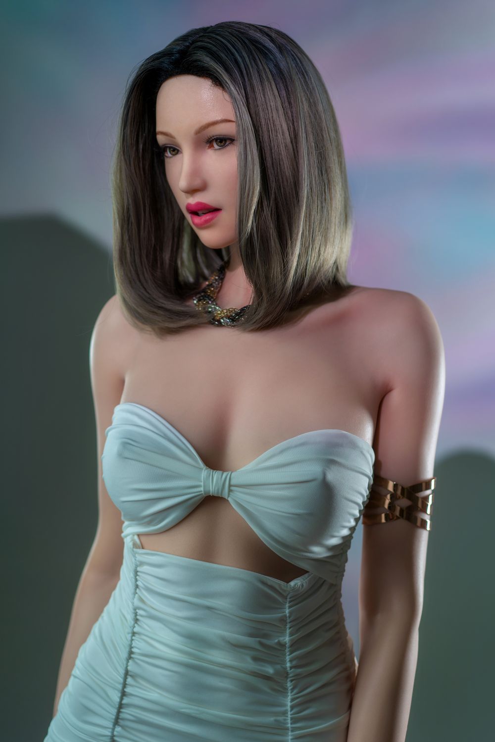 ZELEX® Inspiration Series Jennifer 175cm(5.8') GE116#-1 E-CUP Full Silicon (NO.2888)-DreamLoveDoll