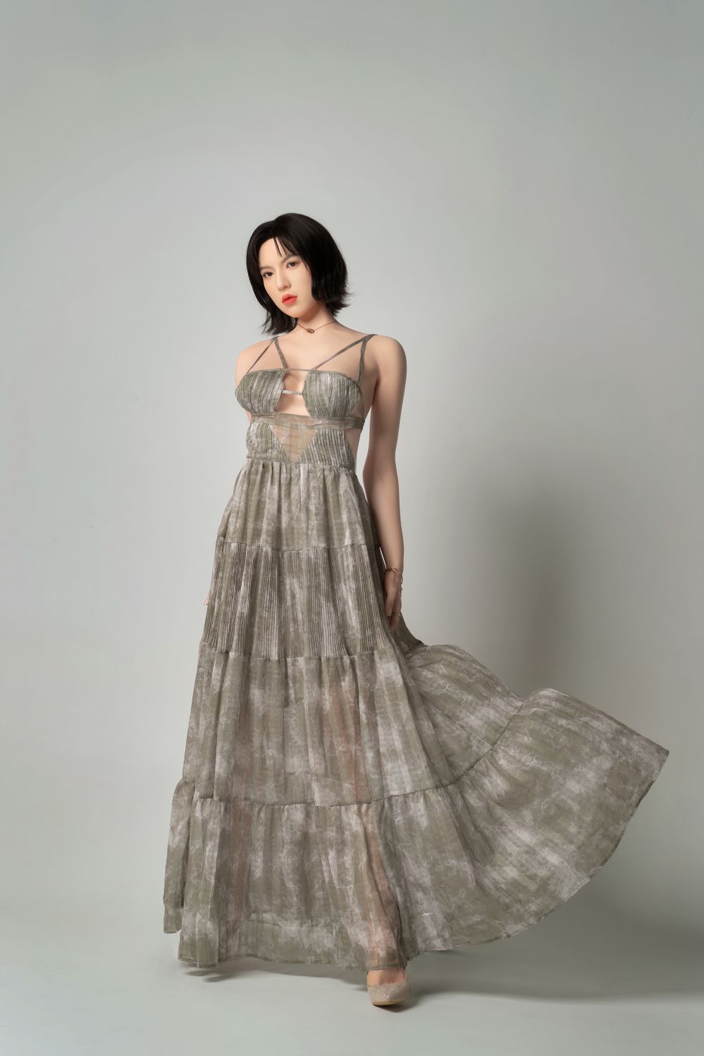 ZELEX® Inspiration Series Wyne 170cm(5.6') GE123#-1 C-CUP Full Silicone (NO.2854)-DreamLoveDoll