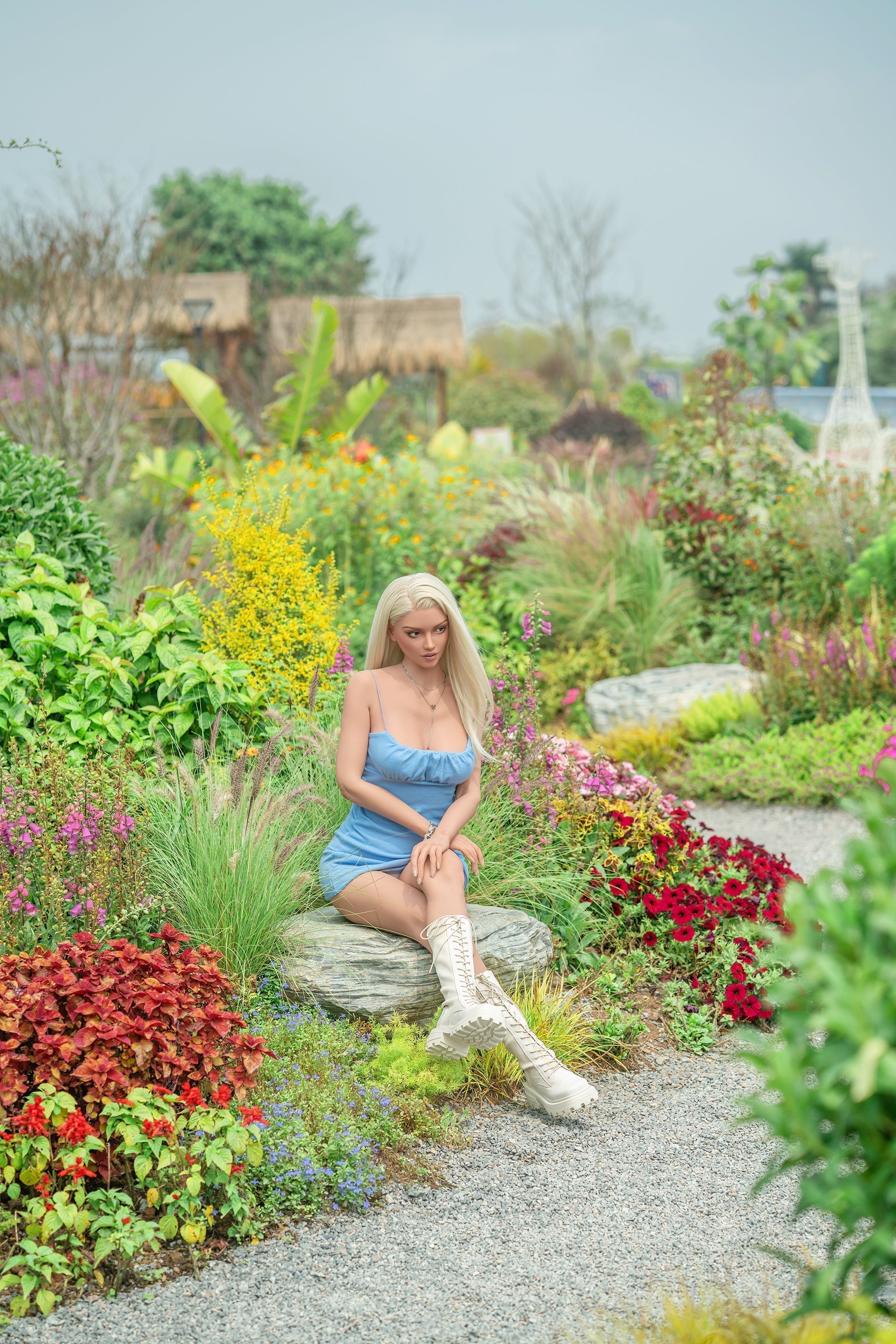 ZELEX® 170cm (5ft 6.9in) Silicone Love Doll - Sheila-DreamLoveDoll