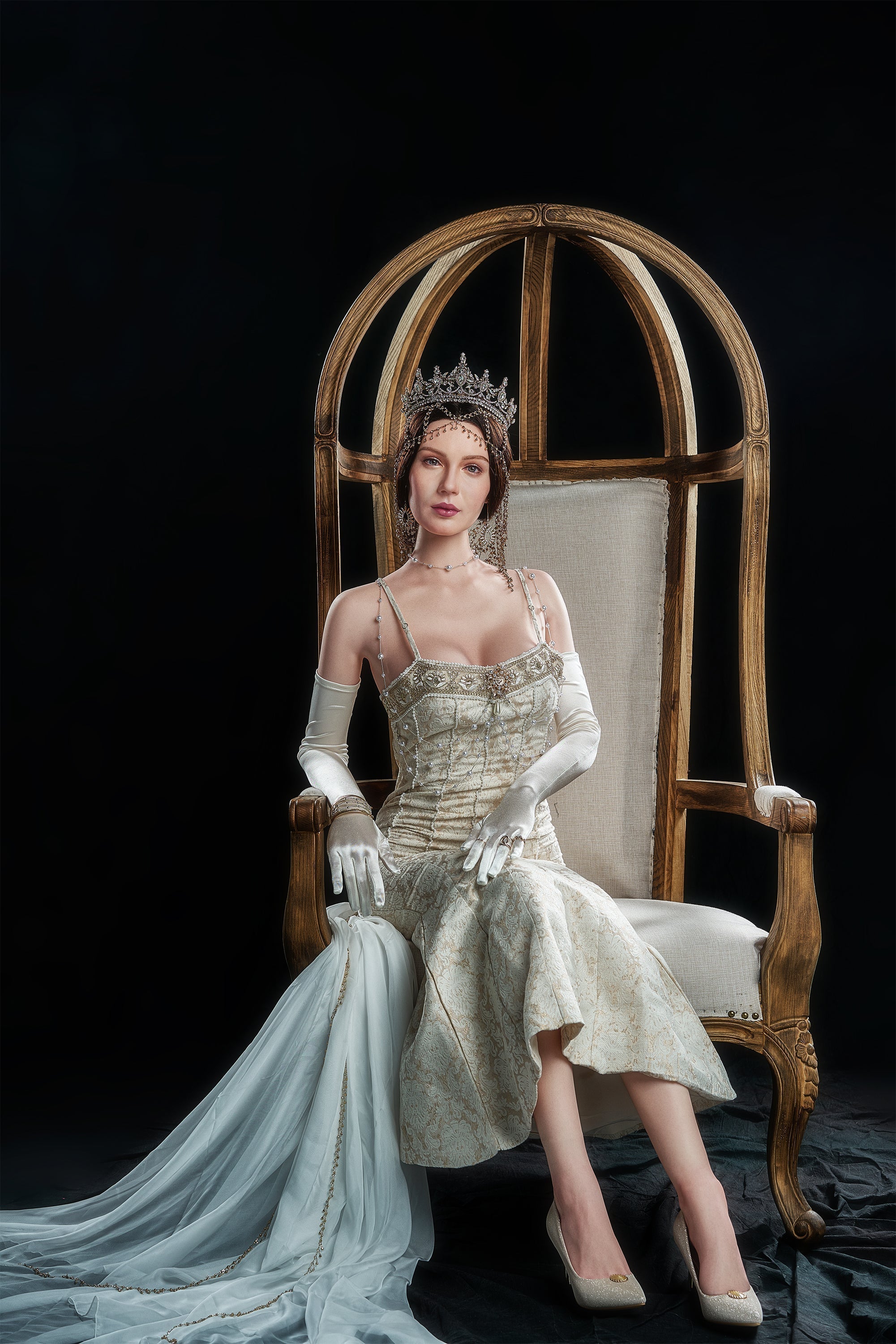 ZELEX® 170cm (5ft 6.9in) Silicone Love Doll - Elizabeth-DreamLoveDoll