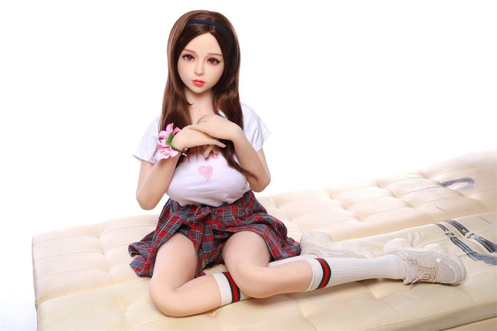 153cm (5' 0") Small Boobs Sex Doll - Crystal-DreamLoveDoll