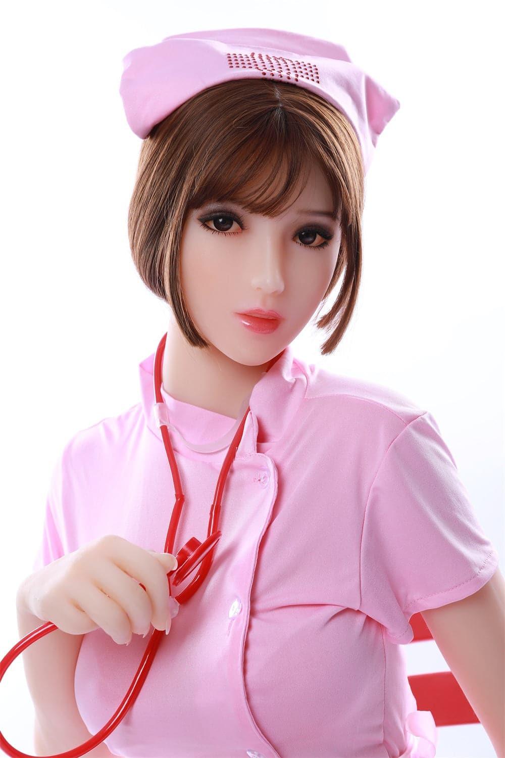163cm (5' 4") D-Cup Japanese Nurse Sex Doll - Hedda-DreamLoveDoll