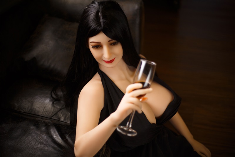 Climax丨Hellen Adult Big Breast Sex Doll 160cm with Black Straight Hair-DreamLoveDoll