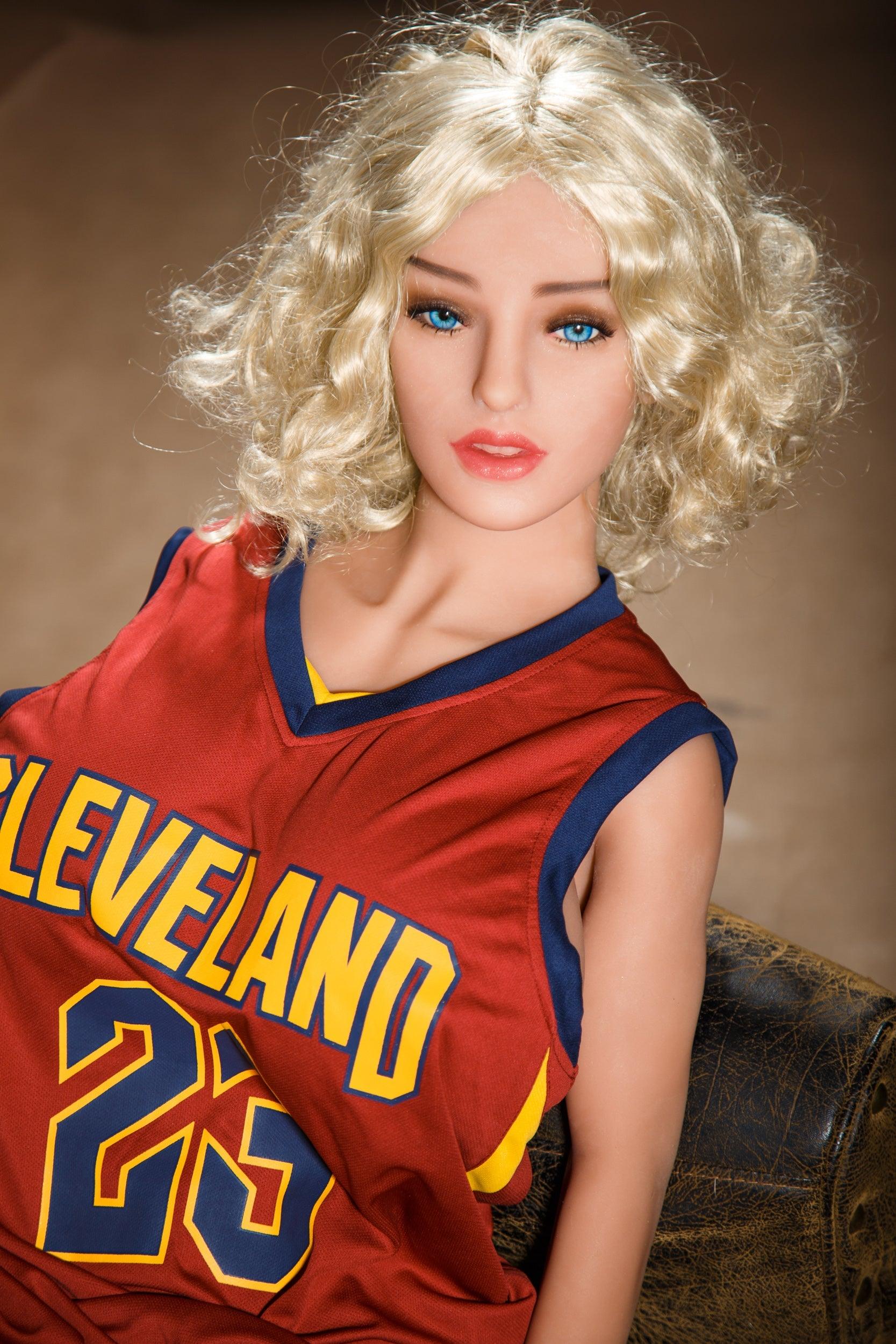 AIBEI Doll 150cm. (4'11") Blonde Sex Doll - Amy-DreamLoveDoll