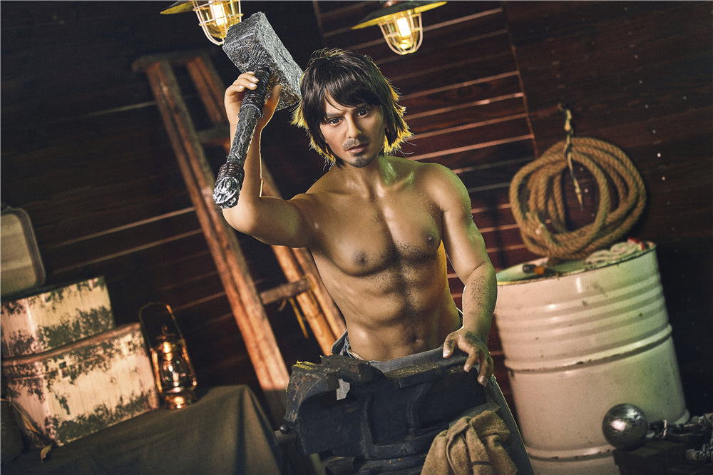 IronTech | Karl - 5Ft 4/162cm Male Sex Doll With Silicone Head-DreamLoveDoll