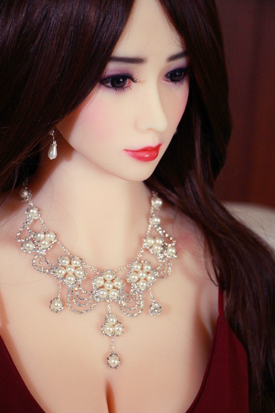 AF Doll 158cm Asian noble lady TPED mid-chest sex doll Heshu-DreamLoveDoll