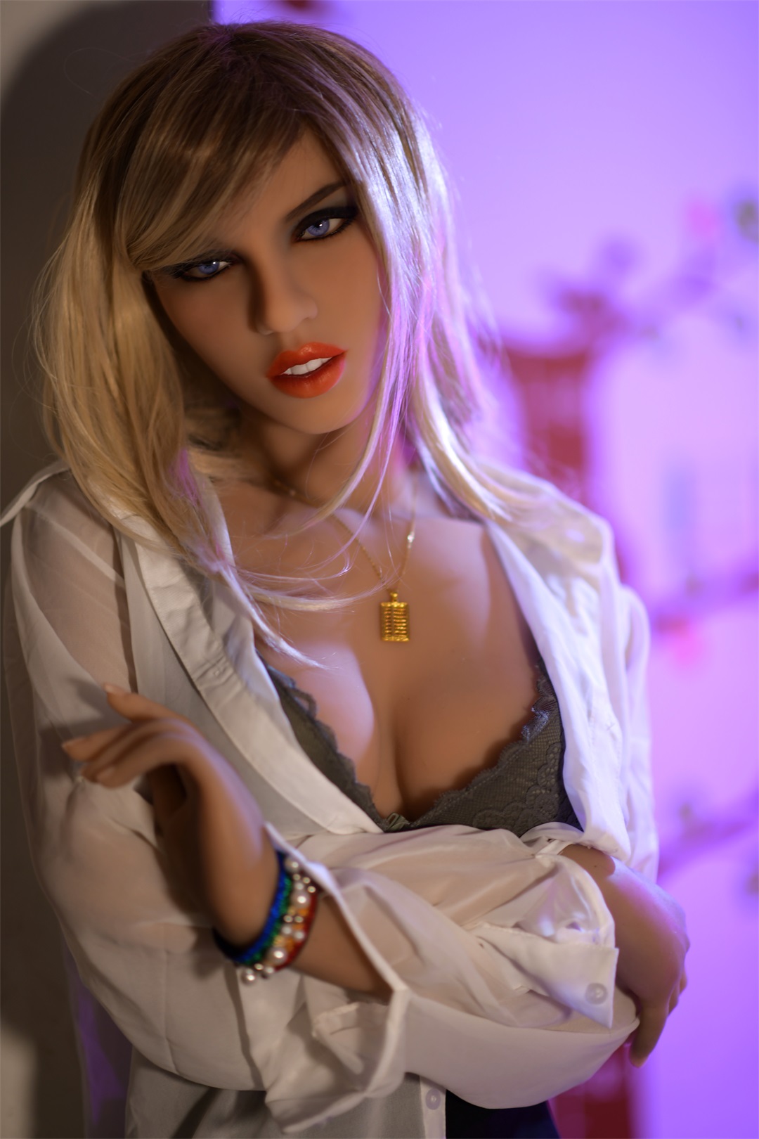 6YE | Giada - 5ft7/170cm Slender Blonde OL Doggy-able Sex Doll-DreamLoveDoll