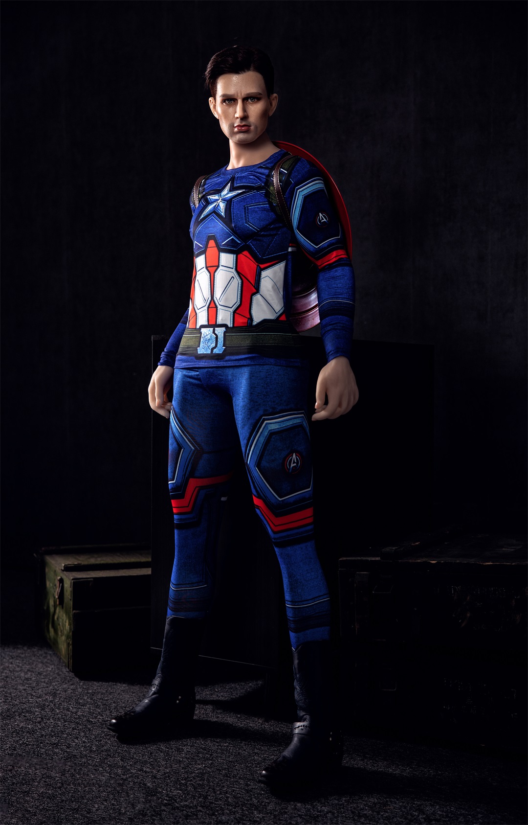 Enio - 5ft3 /160cm Captain America Male Sex Doll For Women-DreamLoveDoll