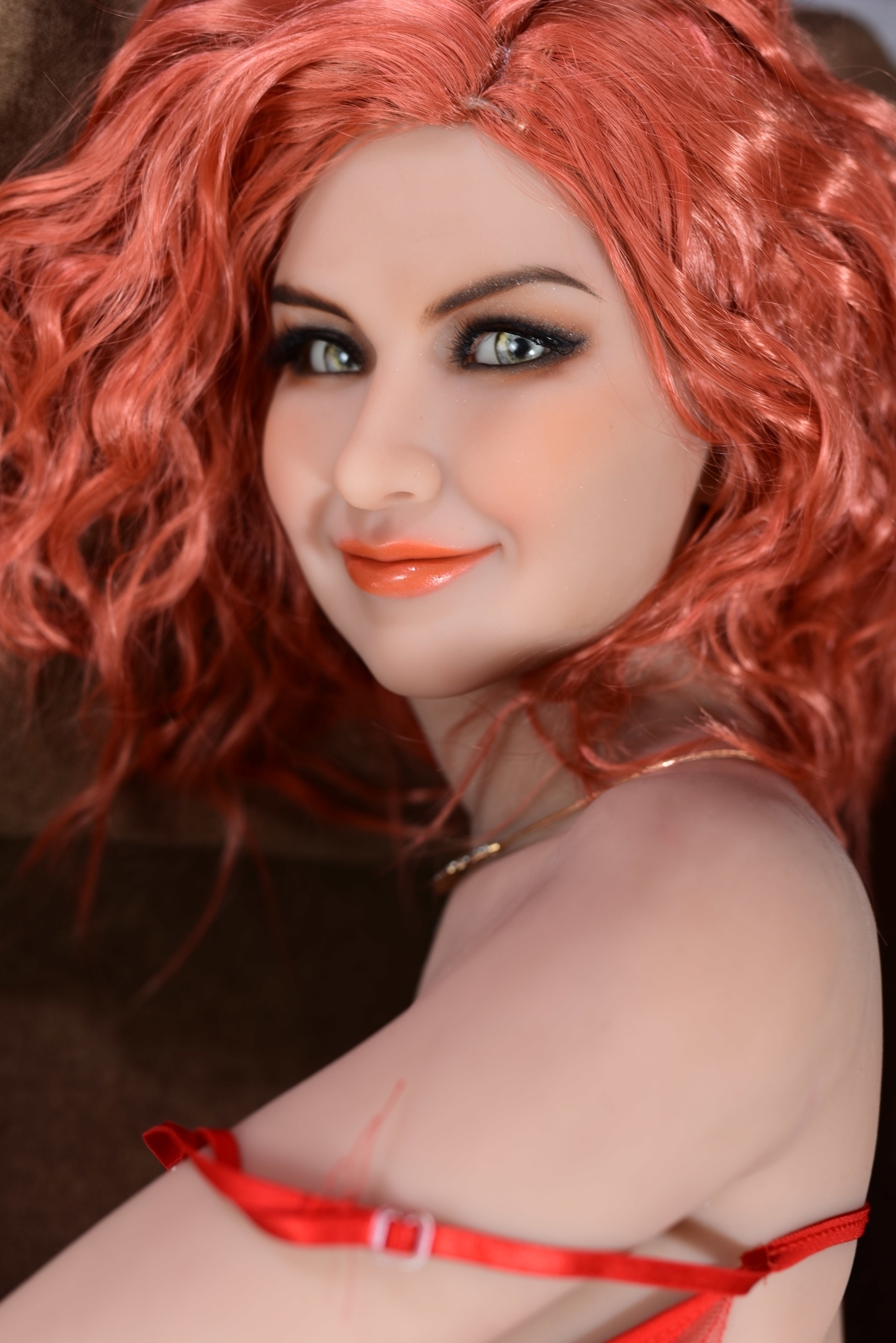 6YE | Tiana - 5Ft 2/158cm Curly Blond Hair Lingerie Sex Doll-DreamLoveDoll