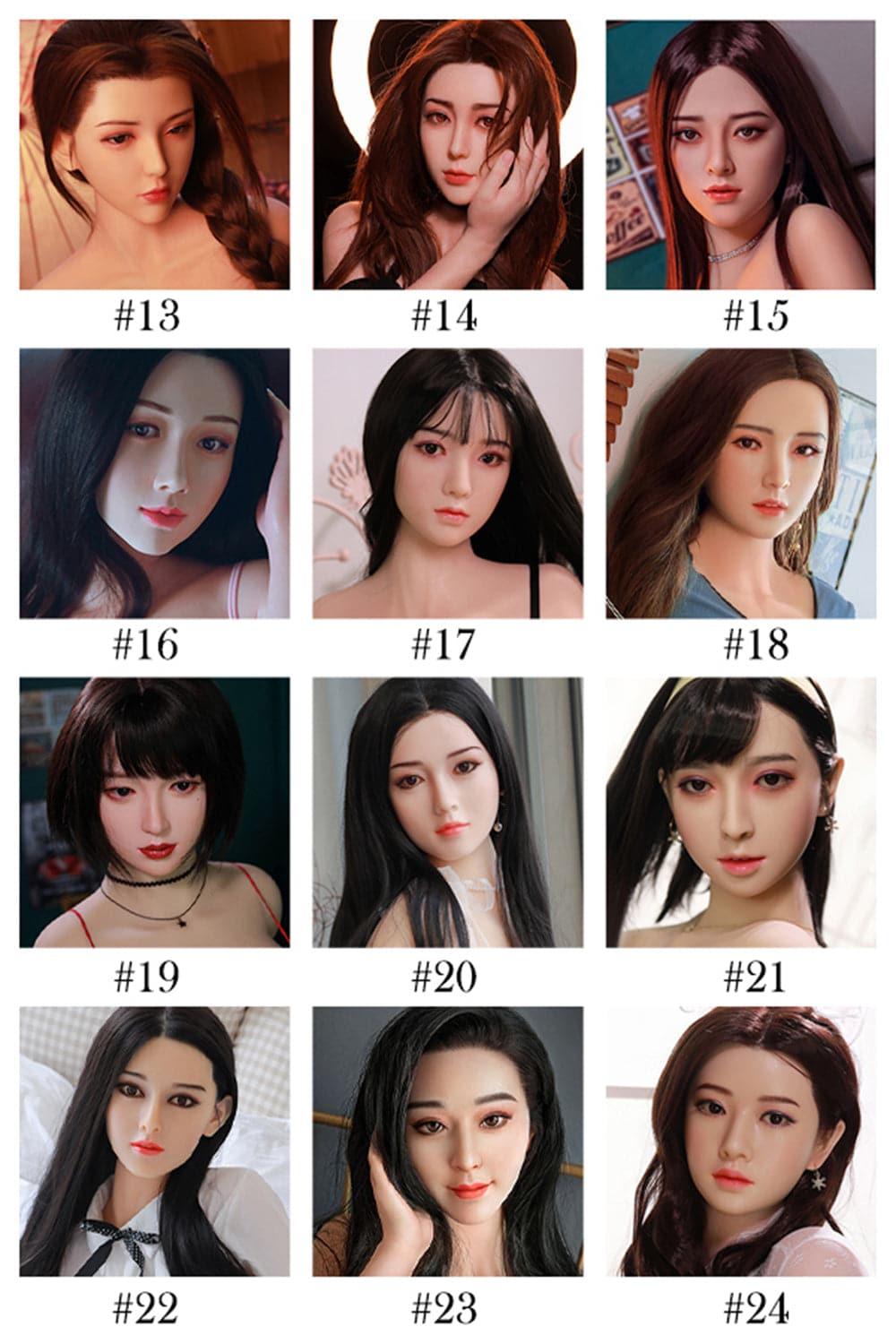 Rifrano Doll Silicone Head-DreamLoveDoll