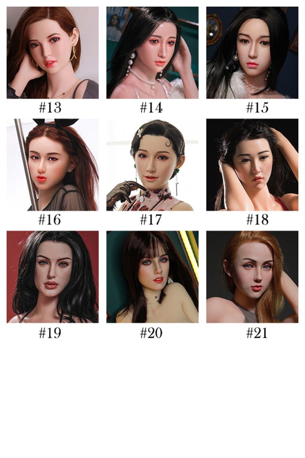 Rifrano Doll Silicone Head-DreamLoveDoll