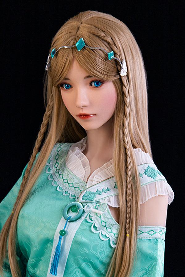 Dimu Doll | 158cm Lifelike Asian Silicone Head Sex Doll - Rong-DreamLoveDoll