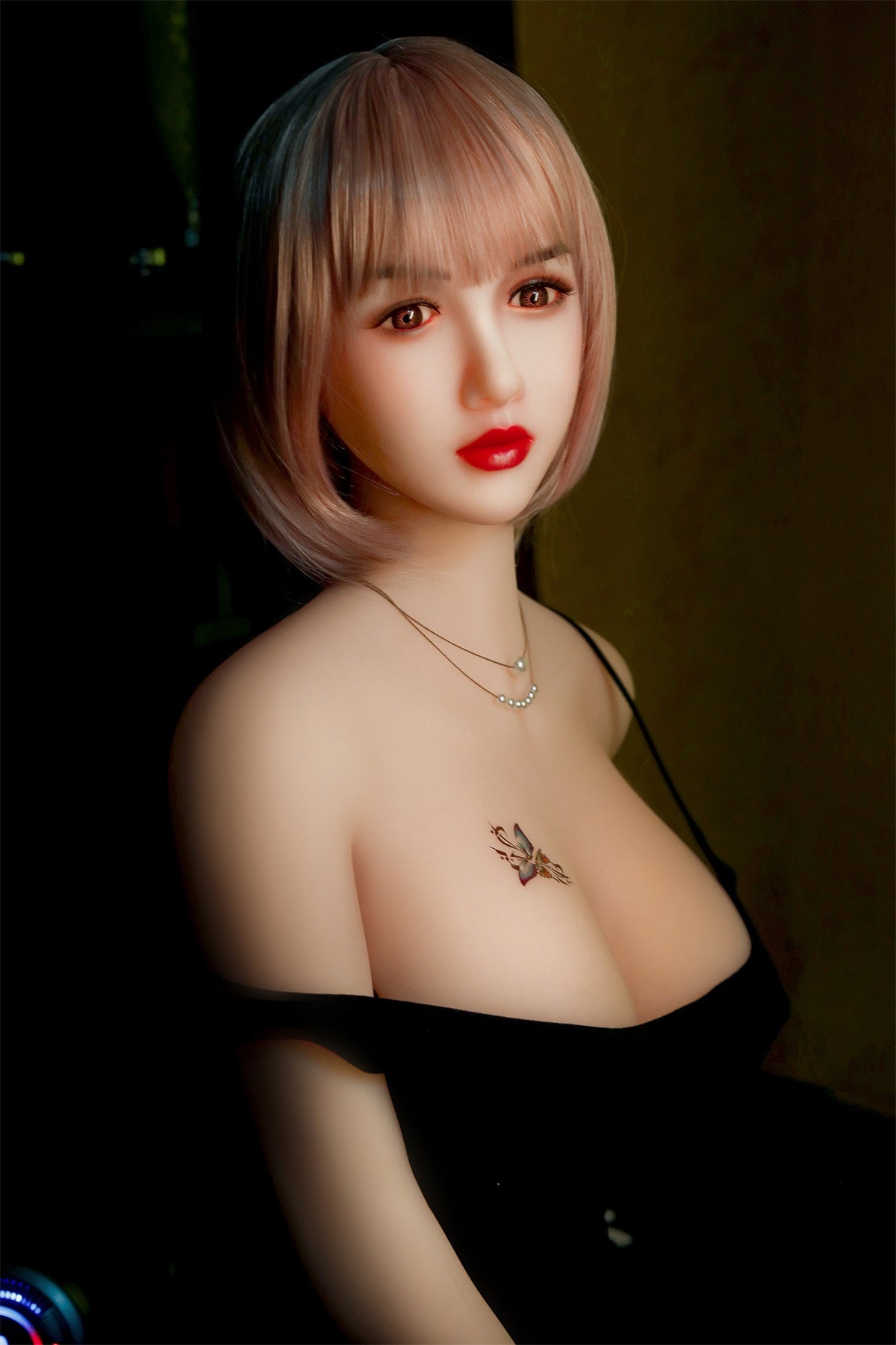 SY Doll | 165cm/5ft5 Big Breasts Gentle Sex Doll with Pretty Pink Hair - Sylvia-DreamLoveDoll