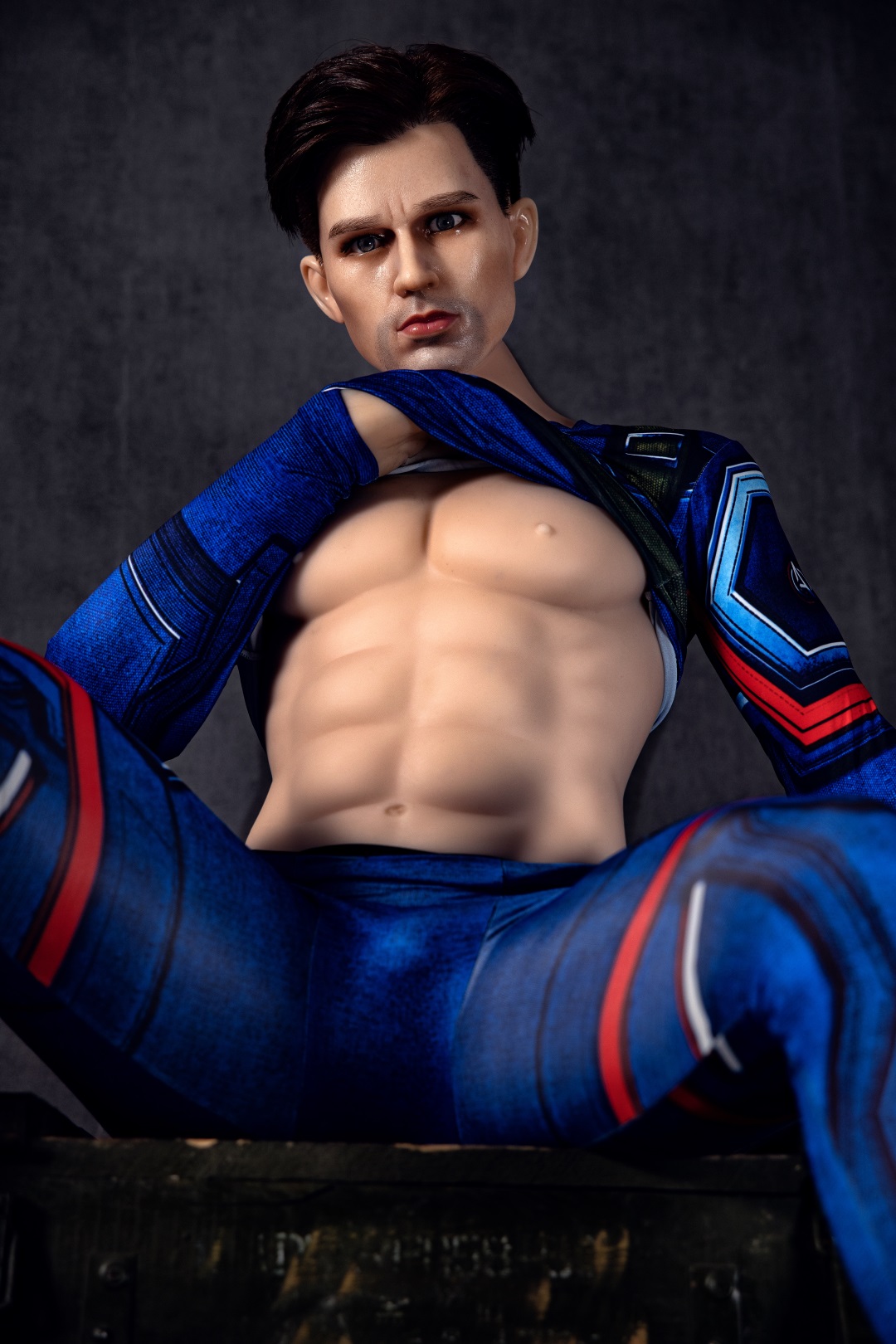 Enio - 5ft3 /160cm Captain America Male Sex Doll For Women-DreamLoveDoll