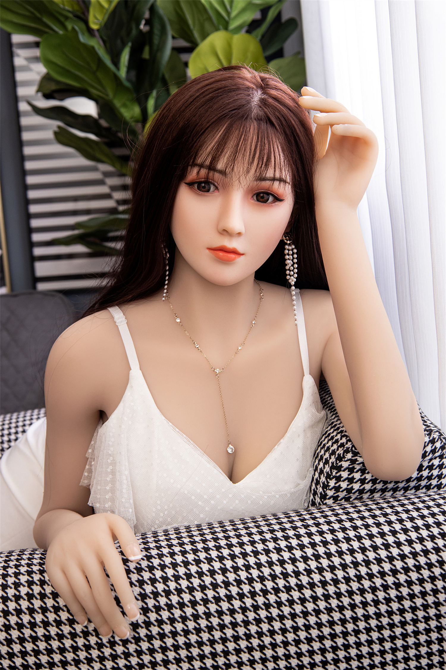 Cauley Asian Style Sex Doll with realistic features 5 Sizes  