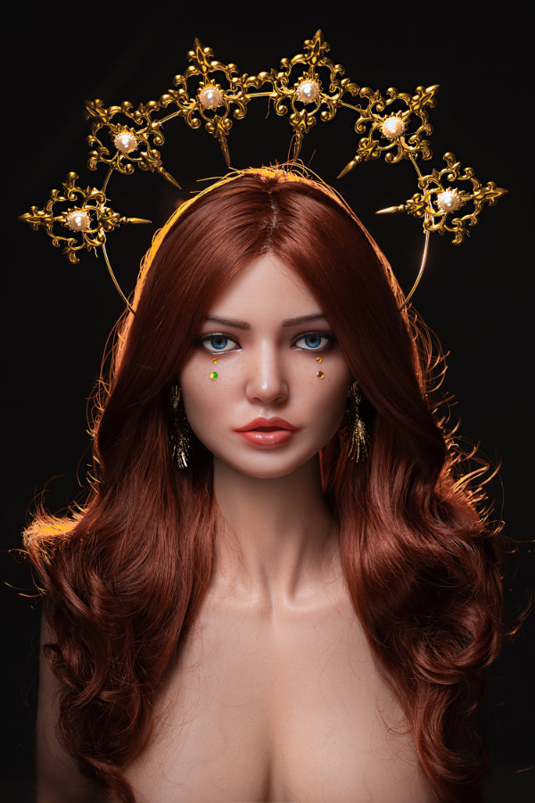 SY Movable Jaw Silicone Head Patricia #M9-DreamLoveDoll