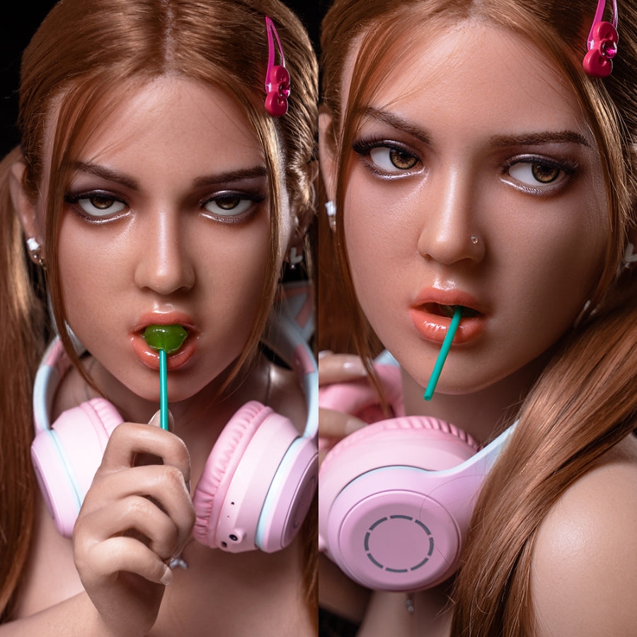 SY Movable Jaw Mature Silicone Head Penelope M6#-DreamLoveDoll