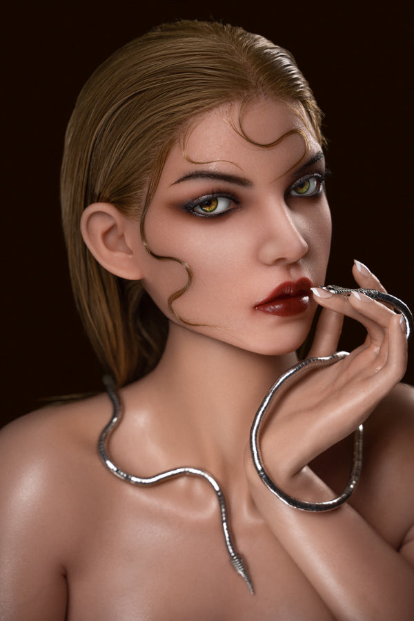 SY Movable Jaw Mature Silicone Head Wanda M4#-DreamLoveDoll