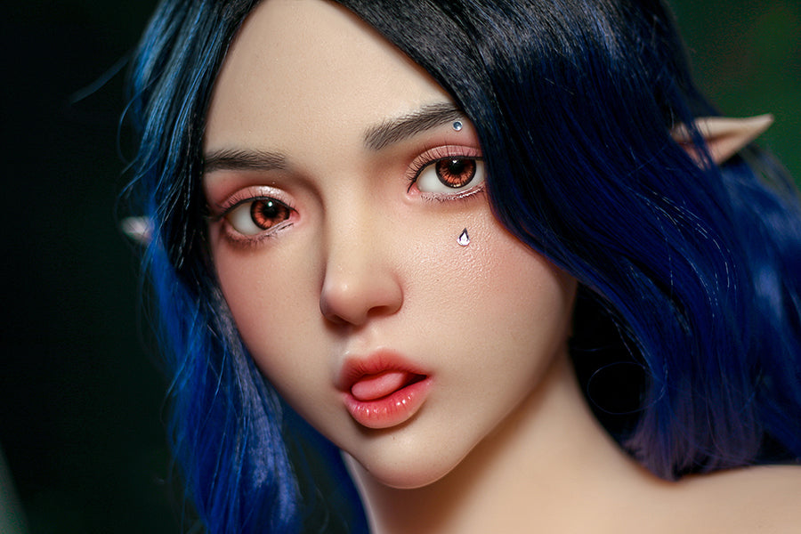 SY Doll 162cm Movable Jaw Elf Ears Silicone Head M8 Sex Doll