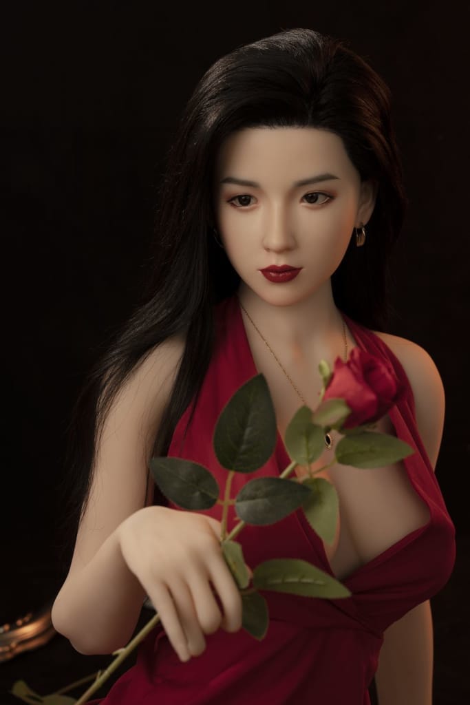 ZELEX® Yanzi 166cm (5.4') GE90# Silicon Head+TPE Body E-CUP  Sex Doll Love Doll (NO.2324)-DreamLoveDoll