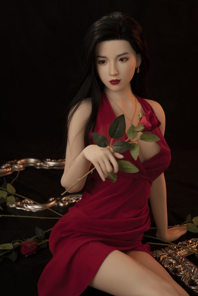 ZELEX® Yanzi 166cm (5.4') GE90# Silicon Head+TPE Body E-Breasts  Sex Doll Love Doll (NO.2324)-DreamLoveDoll