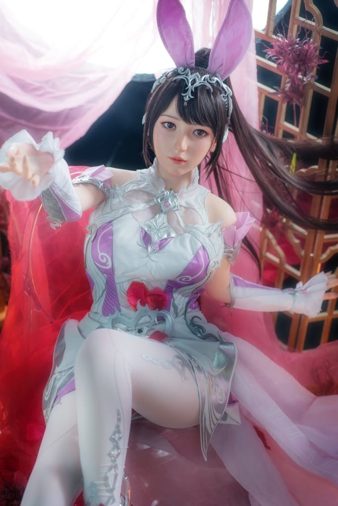 ZELEX® Yuiko 155cm(5.1') GE17Z# C-CUP Full Silicone Sex Doll Love Doll (NO.999)-DreamLoveDoll