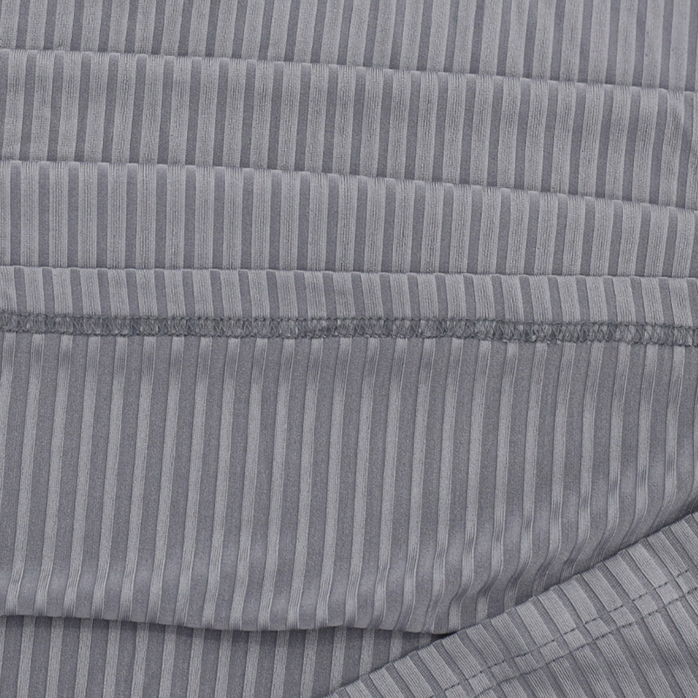 Diggetty Men's Vertical Stripe Lapel Button Long Sleeve Polo Shirt
