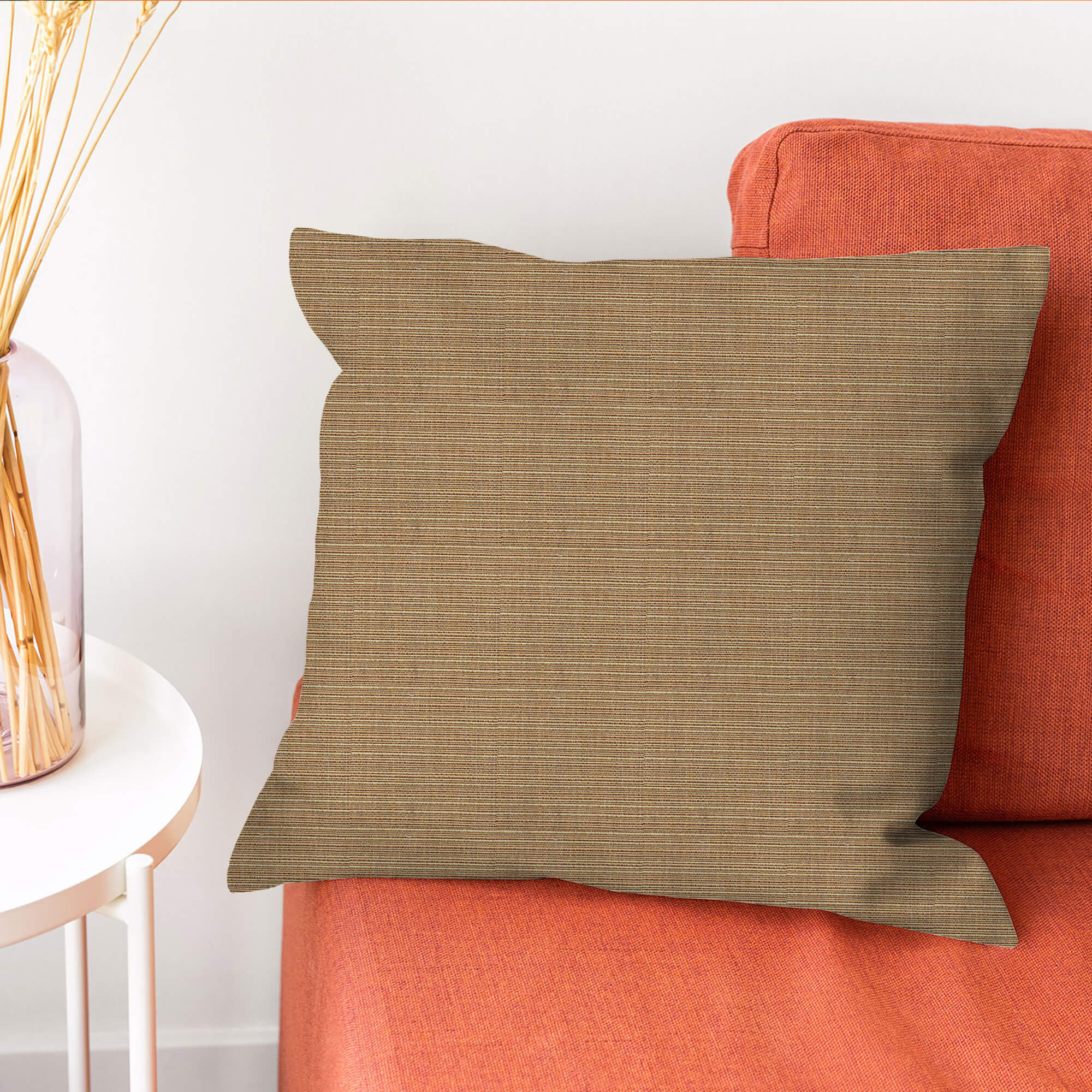 PENGI Waterproof Outdoor Pillow Case 1 Pcs - Bamboo Iced Coffee