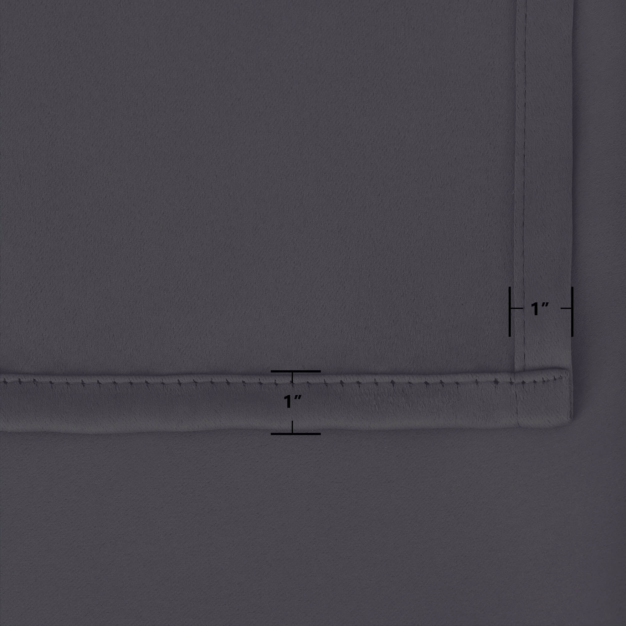 Outdoor Curtains Waterproof Tab Top 1 Panel - Grey