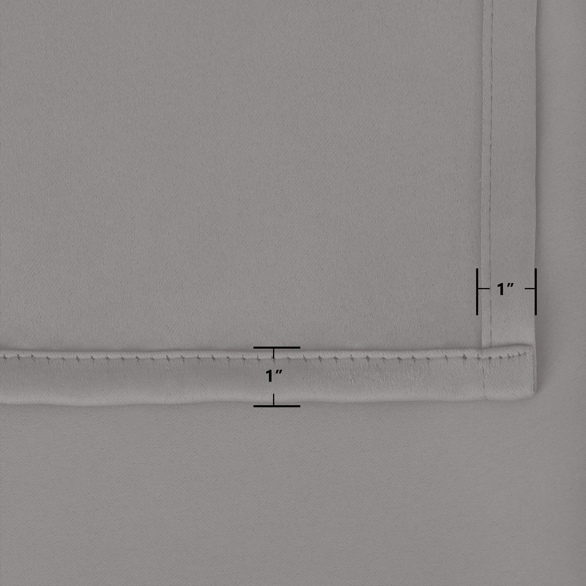 Outdoor Curtains Waterproof Tab Top 1 Panel - Light Gray