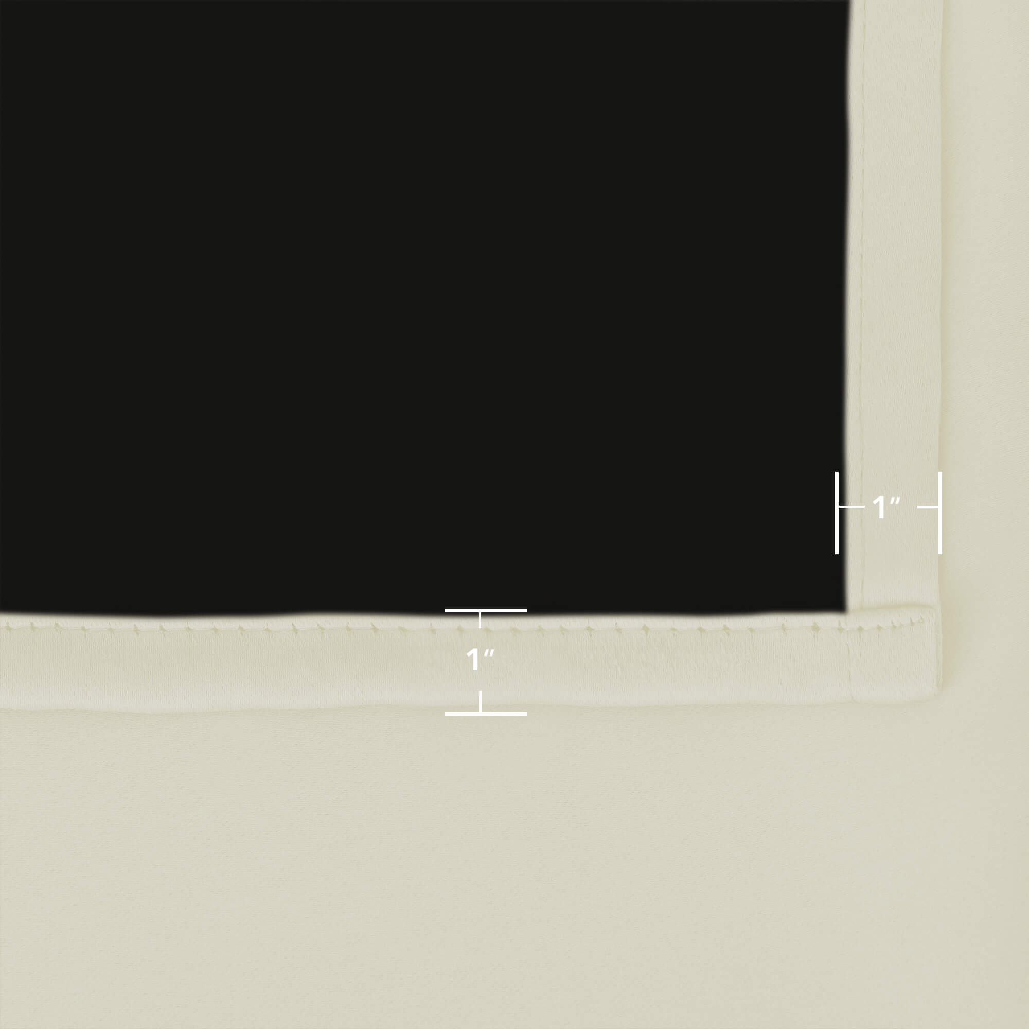 Snowcity Thermal Curtains/Drapes 1 Panel Beige | Waterproof Curtains Grommet/Tab Top | Custom Blackout Curtains