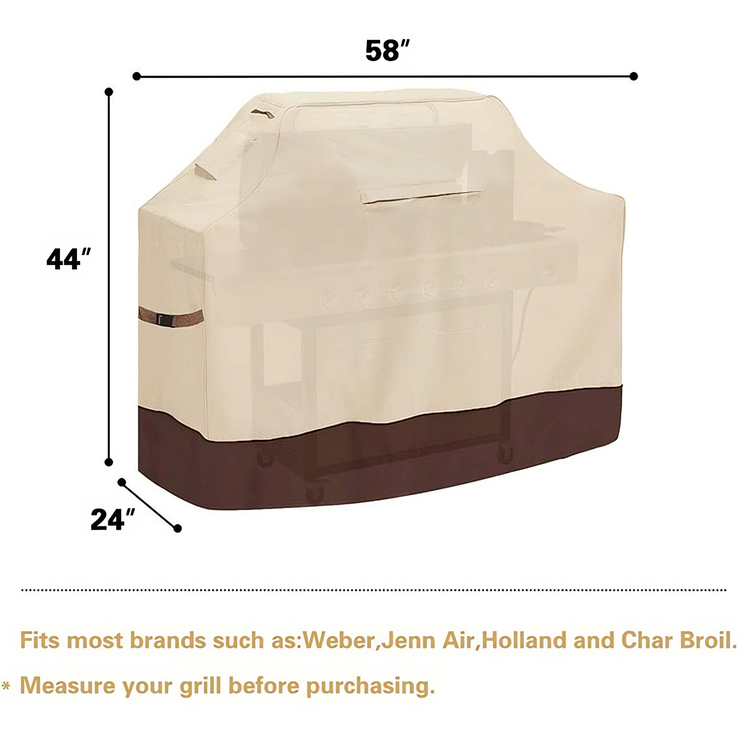 Outdoor Waterproof BBQ Grill Covers