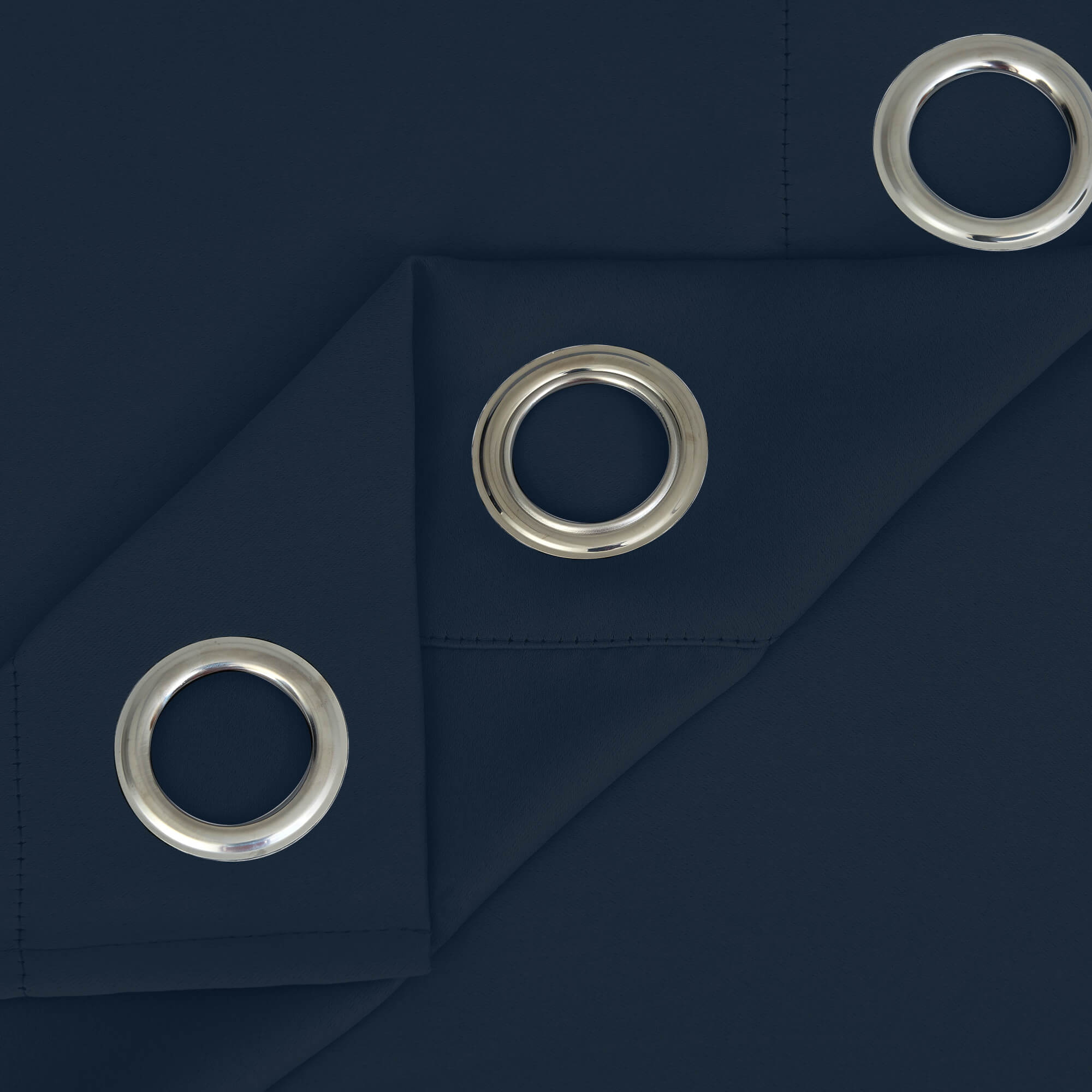 Snowcity Thermal Curtains/Drapes 1 Panel Navy Blue | Waterproof Curtains Grommet/Tab Top | Custom Blackout Curtains