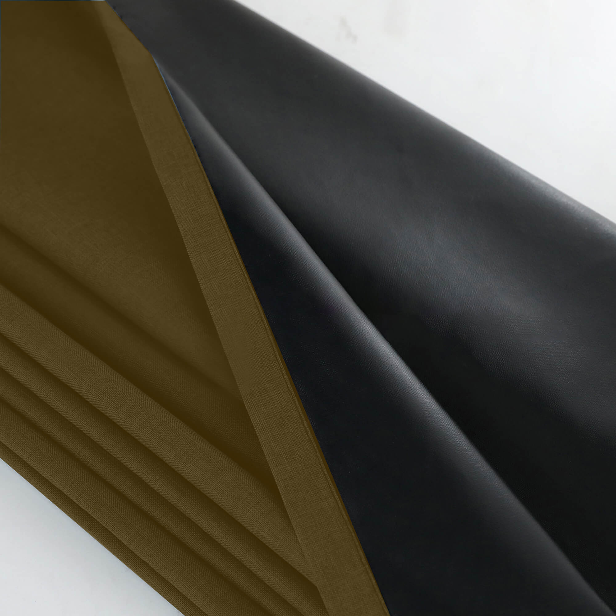 Snowcity Thermal Curtains/Drapes 1 Panel Coffee | Waterproof Curtains Grommet/Tab Top | Custom Blackout Curtains